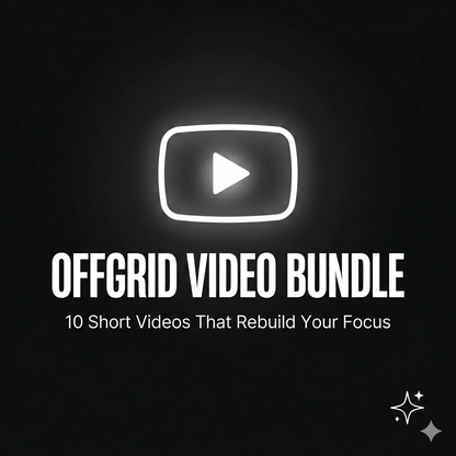 OFFGRID Video Masterclass Pack